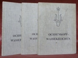 Die Ochsenkopf-wasserzeichen. 1. Teil : Findbuch II, 1 der Wasserzeichenkartei … | Immagine principale