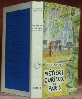 Métiers curieux de Paris. Couverture de Jacques Boullaire. Huit photographies … | Immagine principale