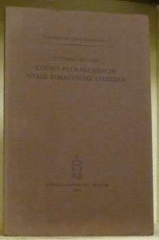 Codici Petrarcheschi nelle biblioteche svizzere. Censimento dei Codici Petrarcheschi 3. | Immagine principale