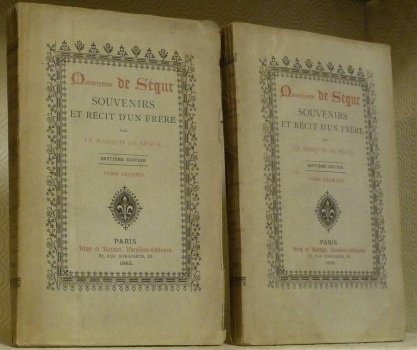 Monseigneur de Ségur souvenirs et récit d’un Frère. 7e édition. … | Immagine principale