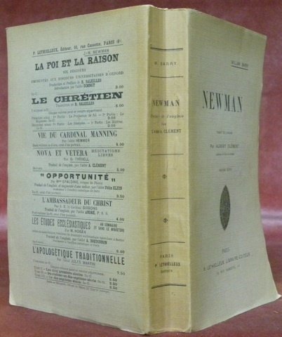 NEWMAN. Deuxième édition. Avec une héliogravure.