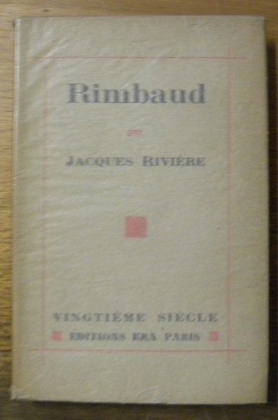 RIMBAUD. Coll. Vingtième siècle.