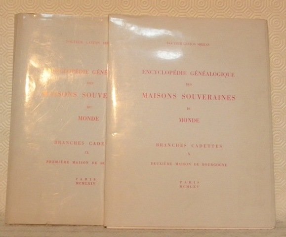 Encyclopédie généalogique des maisons souveraines du monde. Branches cadettes IX …