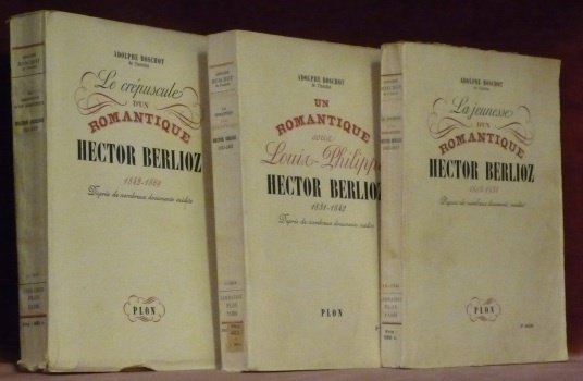 Hector Berlioz. 3 volumes. I: La jeunesse d’un romantique 1803-1831. … | Immagine principale