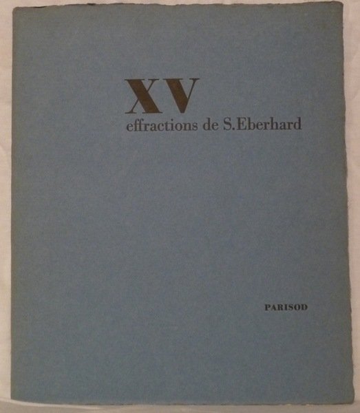 XV effractions.