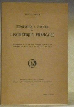 Introduction à l’histoire de l’esthétique française. Contribution à l’étude des … | Immagine principale