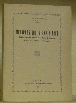 Métaphysique d’expérience. Essai d’adaptation de la pensée franciscaine. | Immagine principale