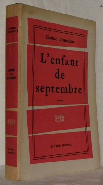 L’enfant de septembre. Roman.