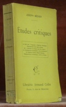 Etudes critiques. | Immagine principale
