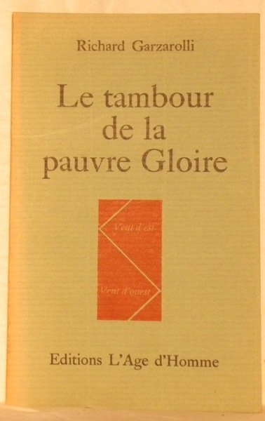 Le tambour de la pauvre Gloire.