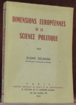 Dimensions européennes de la science politique. Questions méthodologiques et programme … | Immagine principale