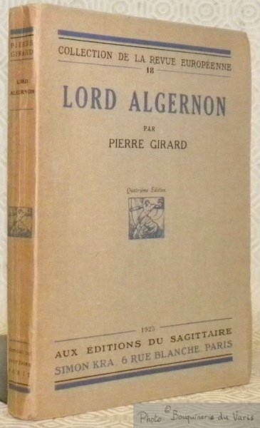 Lord Algernon. Collection de la Revue Européenne, n.° 18.