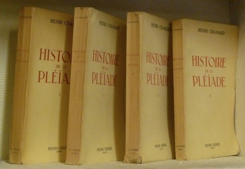 Histoire de la Pléïade. 4 volumes. | Immagine principale
