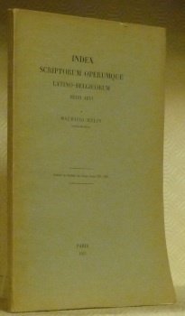 Index scriptorum operumque latino-belgicorum medii aevi. Extrait du Bulletin Du … | Immagine principale