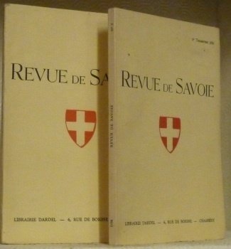 REVUE DE SAVOIE. 3e Trimestre 1956 et 1er Trimestre 1958. | Immagine principale