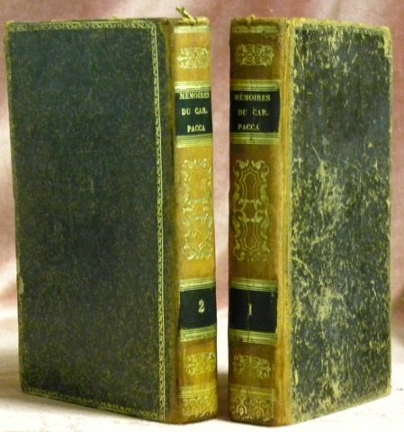 Mémoires du Cardinal Barthélemi Pacca, premier ministre de Pie VII, … | Immagine principale