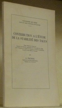 Contribution à l’étude de la stabilité des talus. Thèse. | Immagine principale