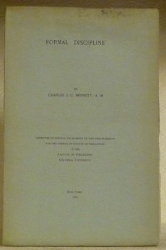 Formal discipline. Diss. | Immagine principale