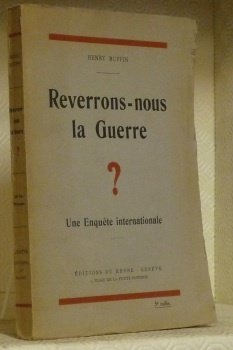 Reverrons-nous la Guerre ? Une Enquête internationale. | Immagine principale