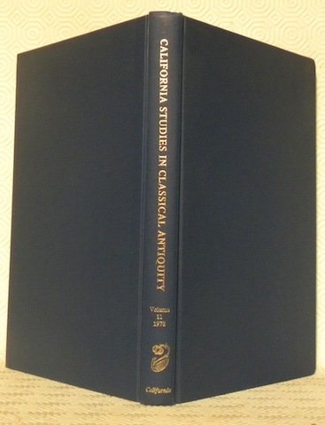 California studies in classical antiquity. Volume 11.