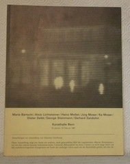 7. Berner Kunstausstellung. Marie Bärtschi - Alois Lichtsteiner - Heinz …
