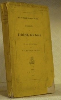 Tagebücher. Mit einem Vor- und Nachwort von K.A. Varnhagen von …