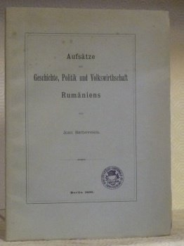 Aufsätze zur Geschichte, Politik und Volkswirtschaft Rumäniens.