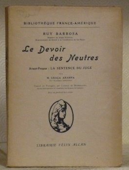 Le devoir des neutres. Avant-propos : La sentence du juge …