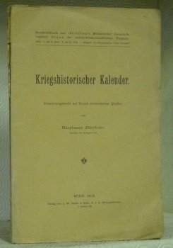 Kriegshistorischer Kalender. S.A. aus Streffleurs Militärischer Zeitschrift. | Immagine principale
