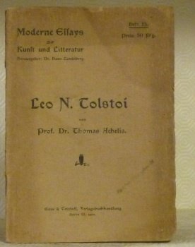 Leo N. TOLSTOI. Moderne Essays zur Kunst und Literatur. | Immagine principale