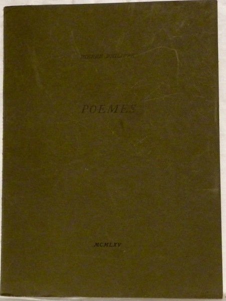 Poèmes.