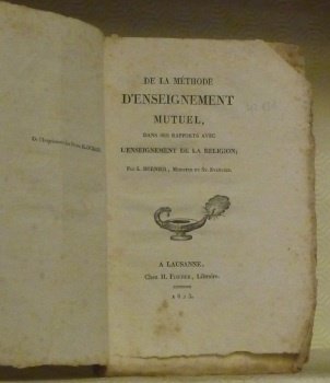 De la méthode d’enseignement mutuel, dans ses rapports avec l’enseignement … | Immagine principale