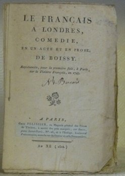 Le Français à Londres, comédie en un acte et en … | Immagine principale