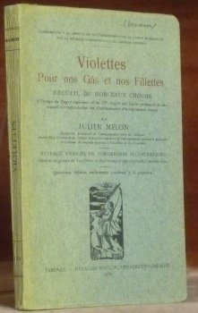 Violettes pour nos gâs et nos fillettes. Recueil de morceaux …