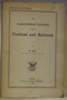 Das staatliche Verhältnis zwischen Finnland und Russland.