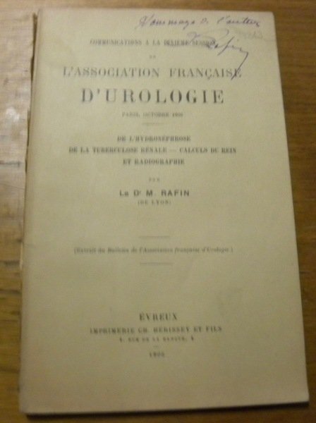 De l’hydronéphrose de la tuberculose rénale - Calculs du rein …