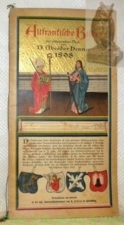 Altfränkische Bilder. (Kalender für 1898).