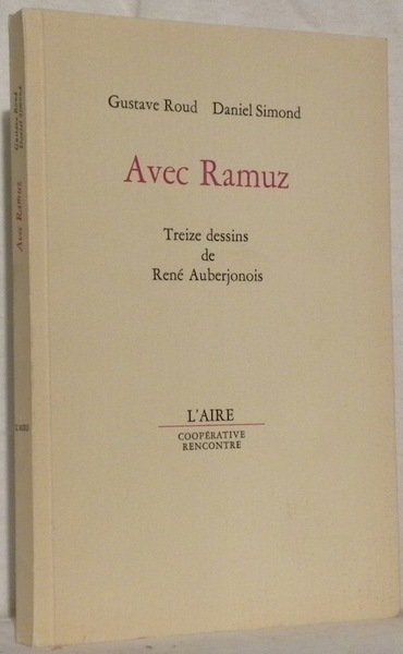 Avec Ramuz. 13 illustrations de René Auberjenois.
