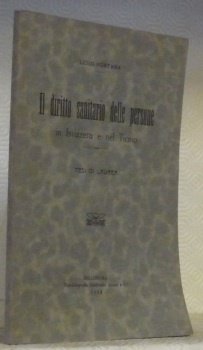 Il diritto sanitario delle persone in Isvizzera e nel Ticino. …