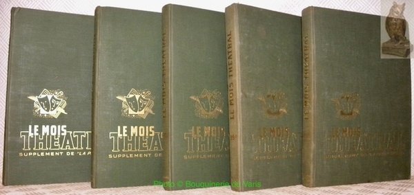 LE MOIS THEÂTRAL. Supplément de la “Patrie Suisse”. Années 1935 …