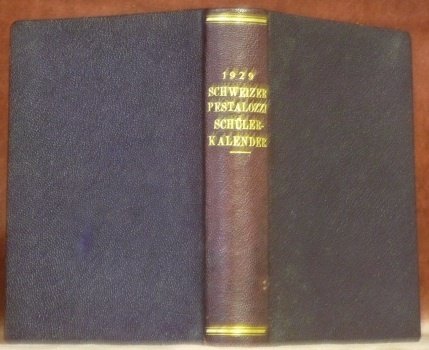 Schweizer Pestalozzikalender 1929.