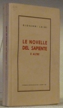 Le novelle del sapiente e altre.