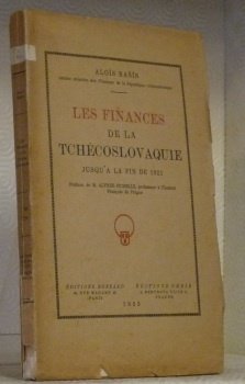 Les finances de la Tchécoslovaquie jusqu’à la fin de 1921. …