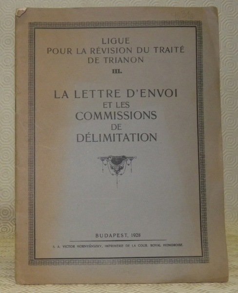 La Lettre d’envoi et les Commissions de délimitation. Ligue pour …