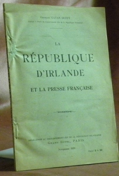 La république d’Irlande et la presse française.