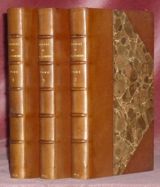 Oeuvres de P. L. Courier. Publié en 3 volumes et …