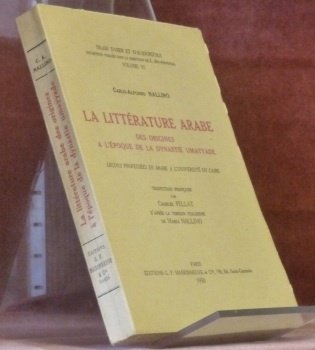 La littérature arabe des origines à l’époque de la dynastie …