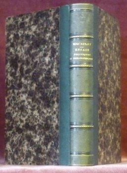 Essais politiques et philosophiques. Traduits par M. Guillaume Guizot. Deuxième …