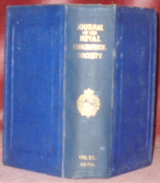 The Journal of the Royal Geographical Society. Vol. XL.