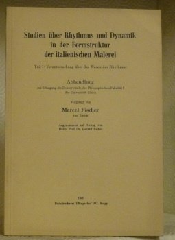 Studien über Rhytmus und Dynamik in der Formstruktur des italienischen …